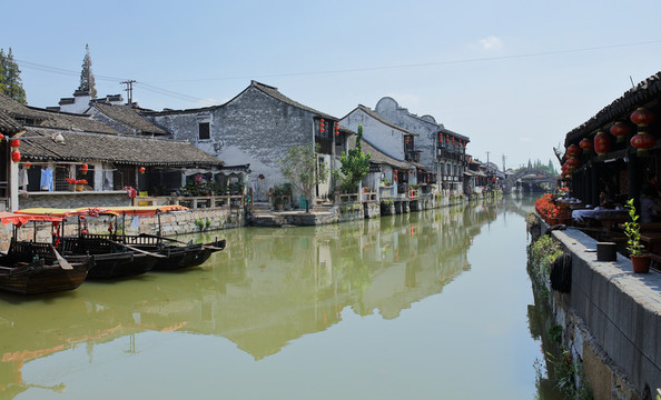 楓涇古鎮(zhèn) 江南水鄉(xiāng) 江南古鎮(zhèn)