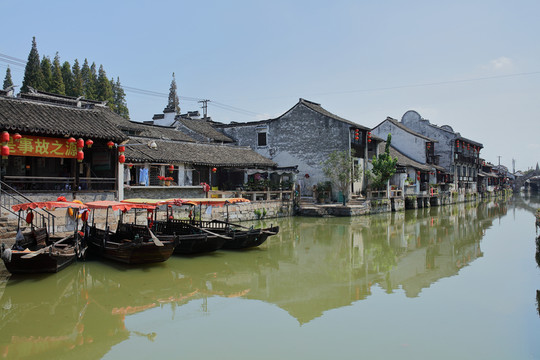 楓涇古鎮(zhèn) 江南水鄉(xiāng) 江南古鎮(zhèn)