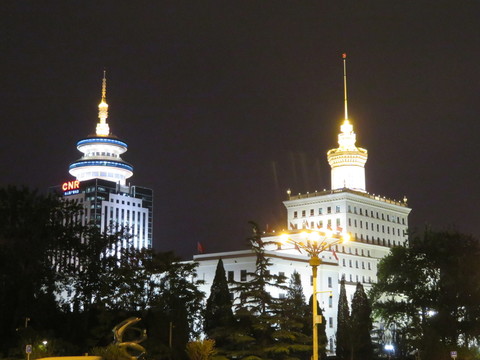 北京復(fù)興門夜景