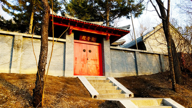龍鳳寺 古建筑 龍?zhí)渡?吉林風(fēng)