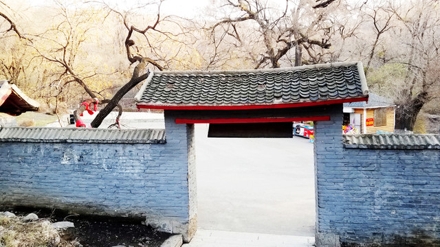 龍鳳寺 古建筑 龍?zhí)渡?吉林風(fēng)