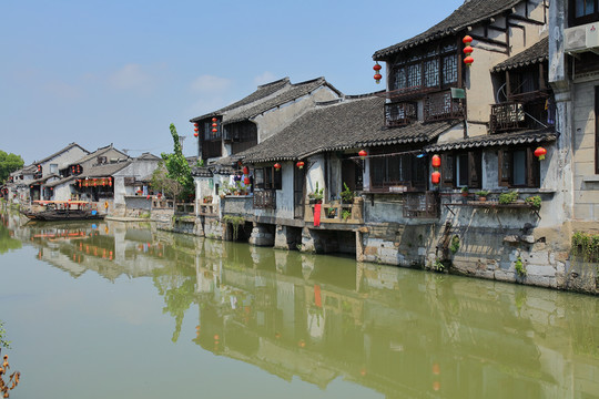 楓涇古鎮(zhèn) 江南水鄉(xiāng) 江南古鎮(zhèn)