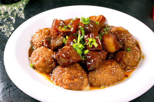 虎皮蛋燒肉