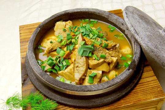 石鍋蚌肉老豆腐