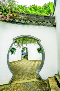 月門 徽派建筑 高清大圖