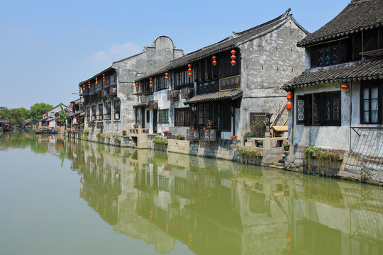 楓涇古鎮(zhèn) 江南水鄉(xiāng) 江南古鎮(zhèn)