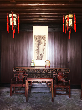 古鎮(zhèn)老宅內(nèi)景
