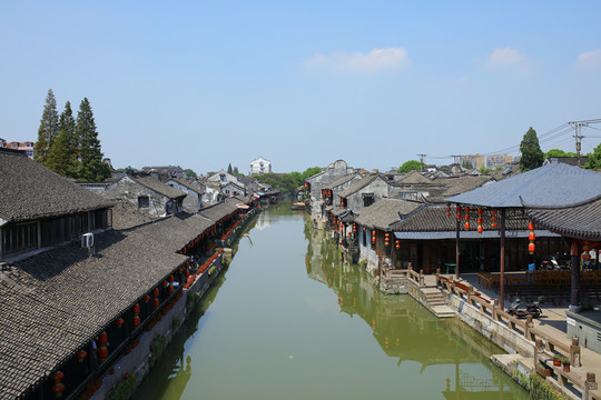 楓涇古鎮(zhèn) 江南水鄉(xiāng) 江南古鎮(zhèn)
