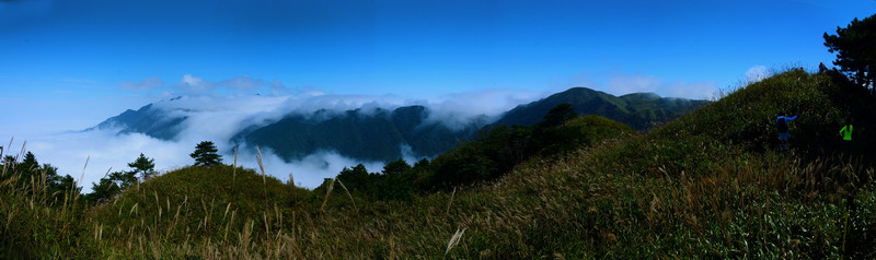 江西萍鄉(xiāng)武功山全景
