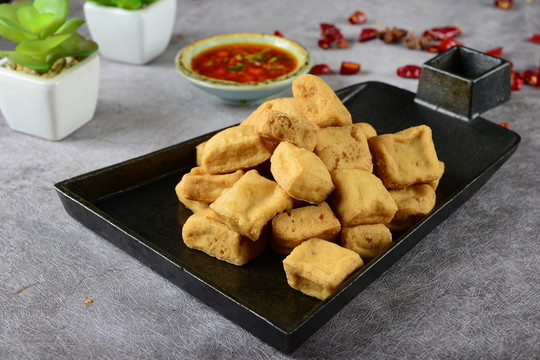 香辣臭豆腐