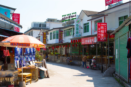 旅游步行街