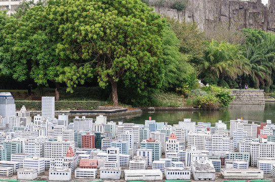 高層建筑群