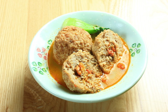 蟹粉獅子頭