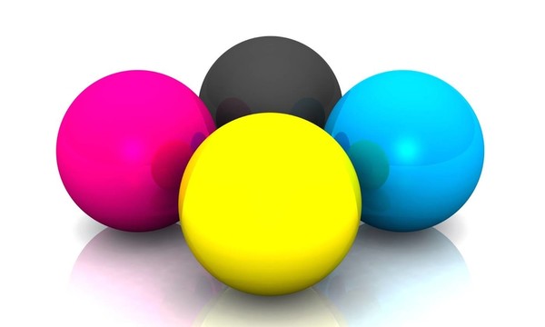 3D四色球01
