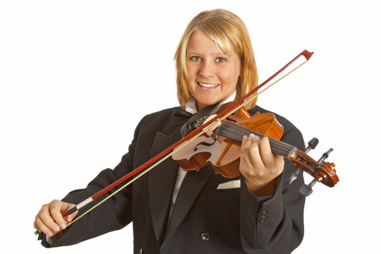 geigenspielerin