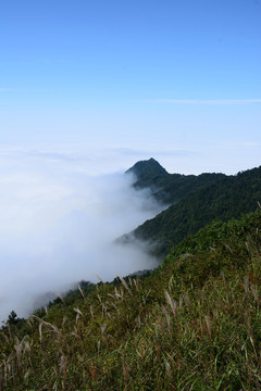 武功山云海景色 江西武功山云海