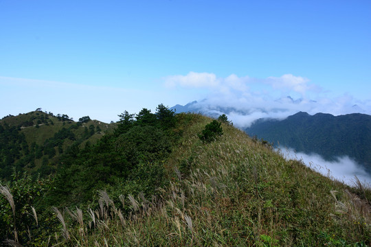 武功山云海景色 江西武功山云海