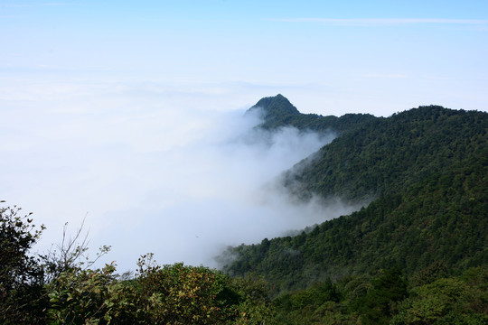 武功山云海景色 江西武功山云海