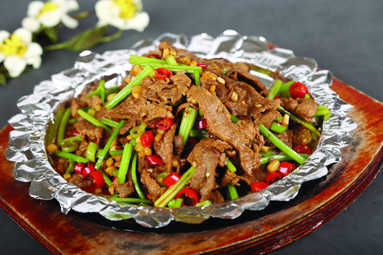 鐵板牛肉