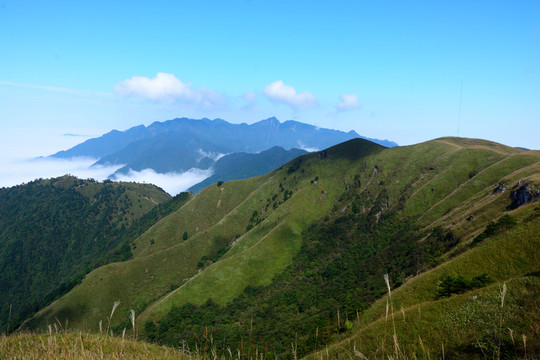 武功山景色 武功山風光攝影