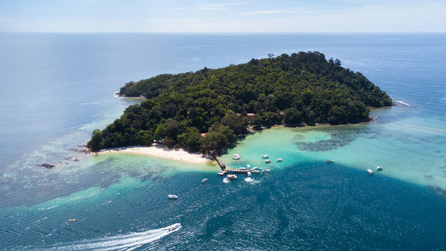馬來西亞沙巴州海島風(fēng)景