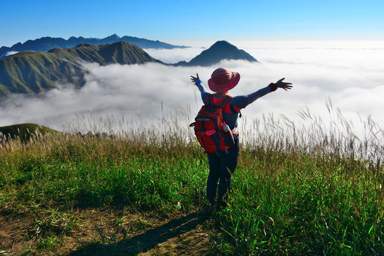 徒步武功山 武功山戶外