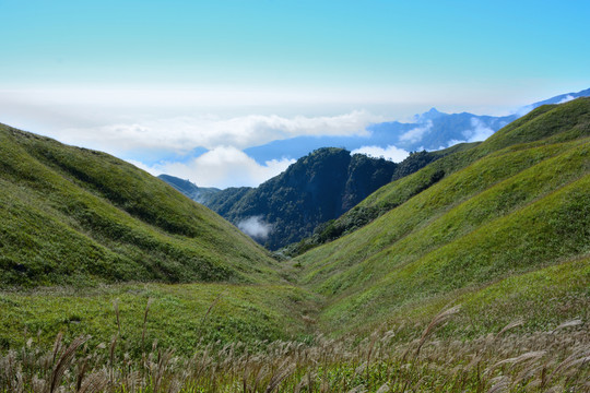 江西萍鄉(xiāng)武功山旅游 武功山實拍