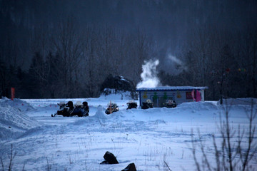 雪鄉(xiāng) 雪景 清晨