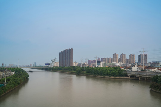 中國(guó)常州花園街鋼結(jié)構(gòu)大橋