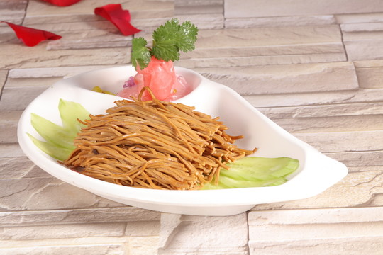 涼拌干豆腐絲