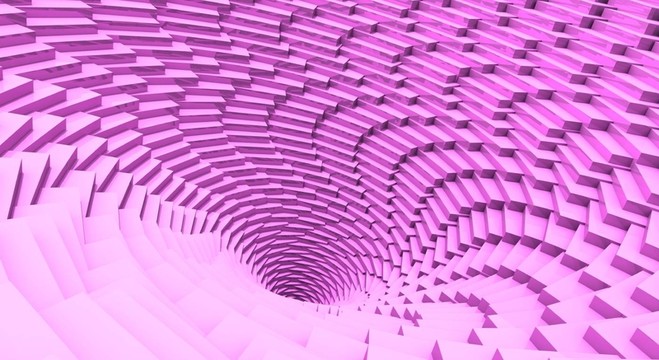 3D背景-粉紅色旋轉(zhuǎn)03