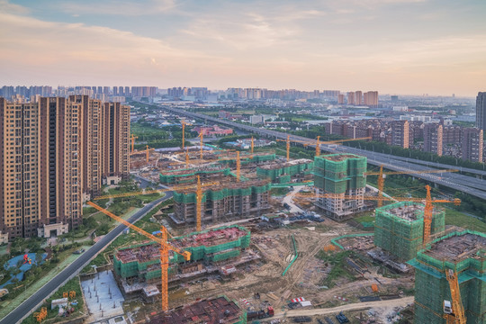 中國城市立交橋及交通路網(wǎng)建設(shè)