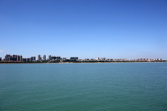 瓊州海峽 輪渡 碧海藍(lán)天