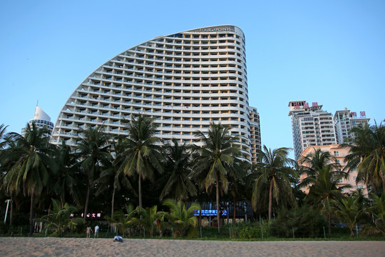 海南三亞 城市街景