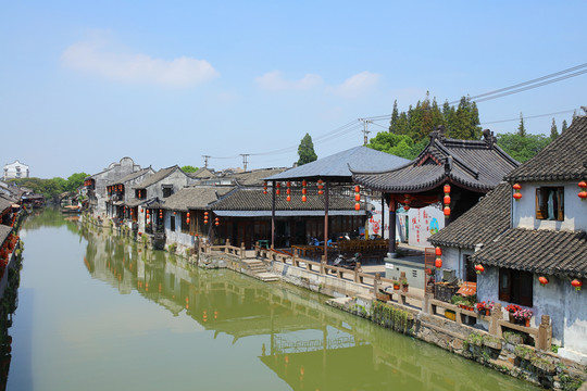 楓涇古鎮(zhèn) 江南水鄉(xiāng) 江南古鎮(zhèn)