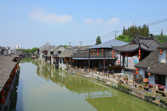 楓涇古鎮(zhèn) 江南水鄉(xiāng) 江南古鎮(zhèn)