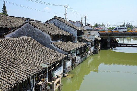 楓涇古鎮(zhèn) 江南水鄉(xiāng) 江南古鎮(zhèn)