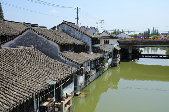 楓涇古鎮(zhèn) 江南水鄉(xiāng) 江南古鎮(zhèn)