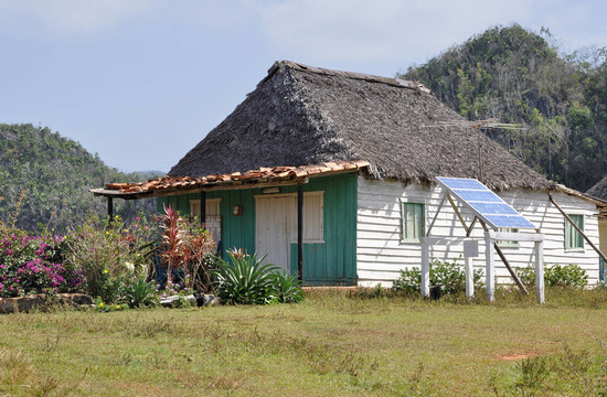 古巴太陽能電池板