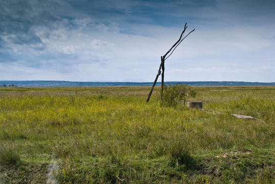 ziehbrunnen在蘭格萊克，湖