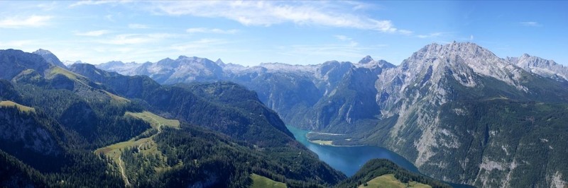 從Jenner的國王湖全景