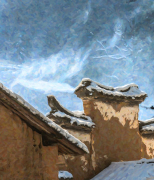 鄉(xiāng)村油畫