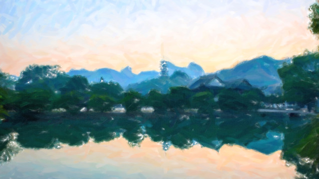 風(fēng)景畫(huà)