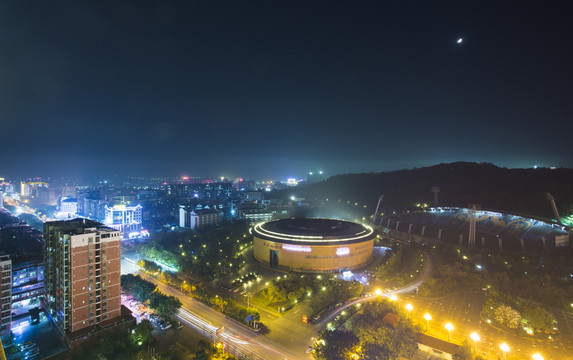梅縣新城夜景