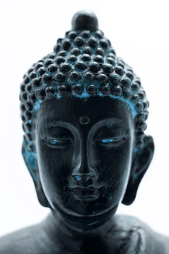 藍(lán)色的