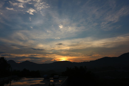 夕陽
