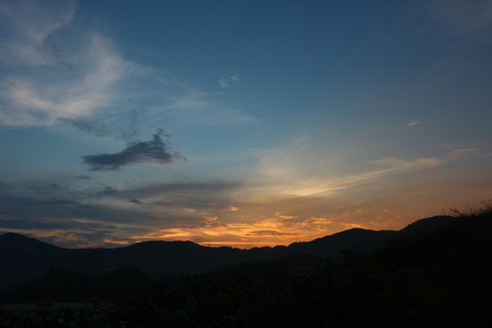 夕陽