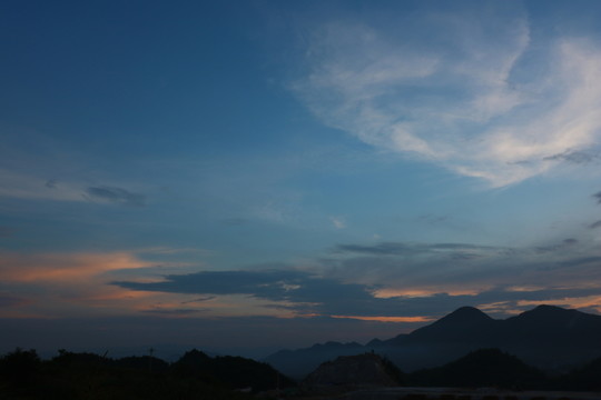 晚霞