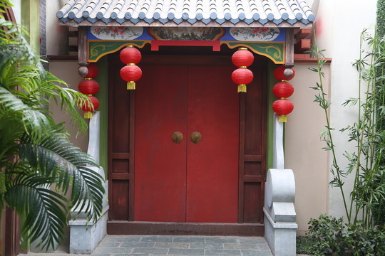 中式大門(mén)