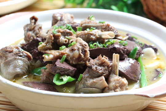 青椒鵝肉